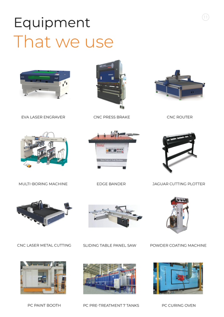 Teknokraft machinery and equipment