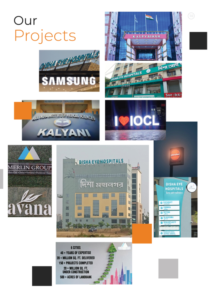Teknokraft branding and signage projects